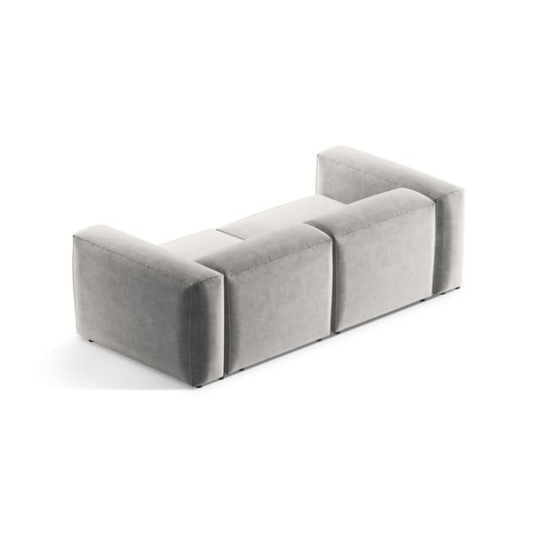 Jasnoszara sofa 224 cm Bergamo – Cosmopolitan Design-image-4