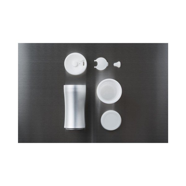 Kubek termiczny z białym wieczkiem XD Design Boom Eco, 200 ml-image-2