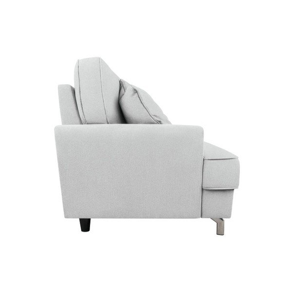 Szarobiała sofa trzyosobowa Kooko Home Rumba-image-3