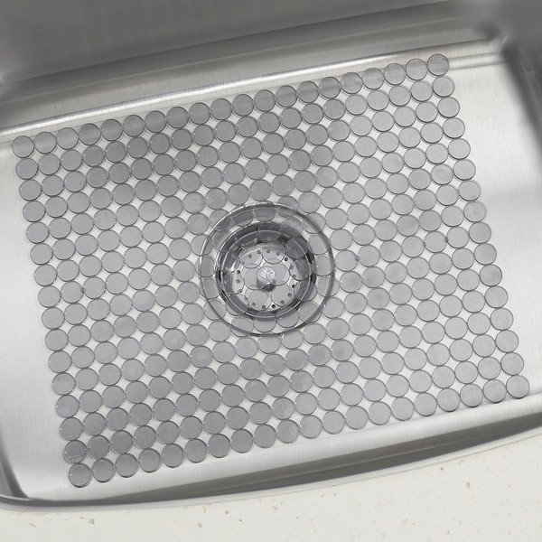 Antypoślizgowa podkładka do zlewu iDesign Orbz, 30,5x40,5 cm-image-1