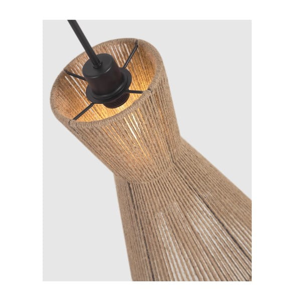 Naturalny abażur ø 24,5 cm Crista – Kave Home-image-3