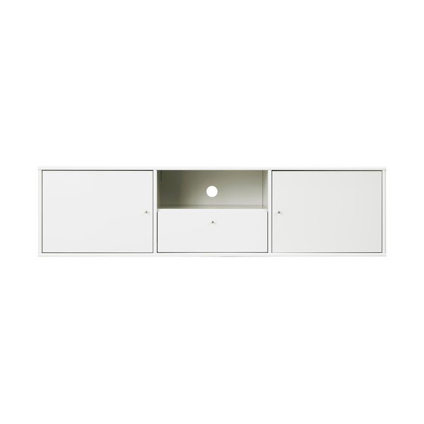 Biała szafka pod TV 161x42 cm Mistral – Hammel Furniture