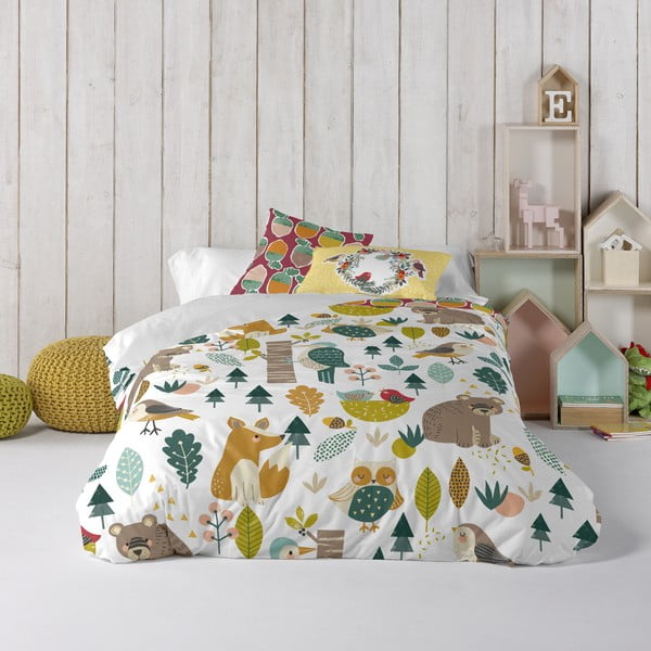 Dziecięca pościel bawełniana Moshi Moshi Harvestwood, 140x200 cm-image-3