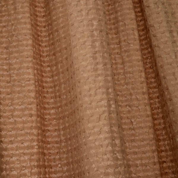 Brązowa firanka 140x229 cm Muscat Waffle – Pineapple Elephant-image-3