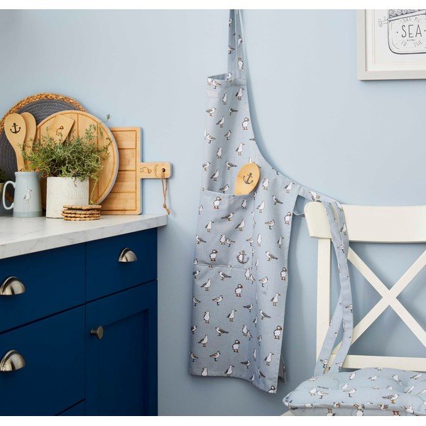 Fartuch z bawełny z recyklingu Costal Birds – Cooksmart ®-image-1