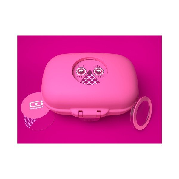 Różowy pojemnik na lunch Monbento Gram, 600 ml-image-3