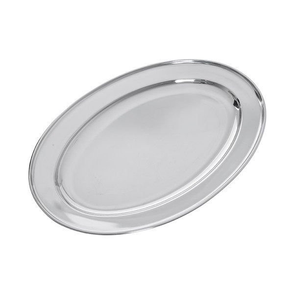 Taca do serwowania ze stali nierdzewnej 30x45 cm – Orion