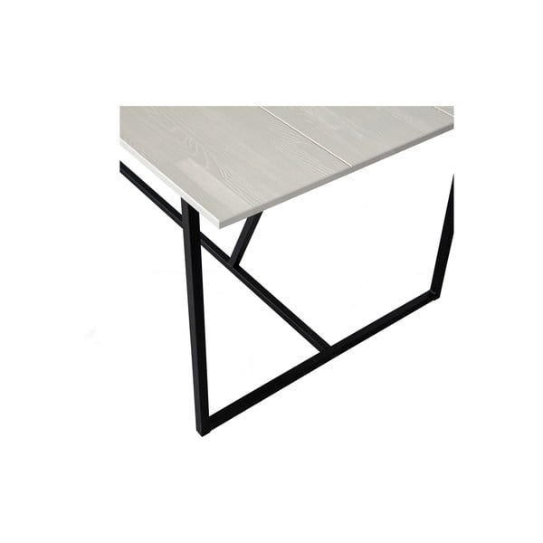 Stół z litego drewna jesionowego 90x220 cm Silas – WOOOD-image-3