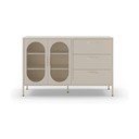 Kremowa komoda 140x90 cm Diora – Marckeric