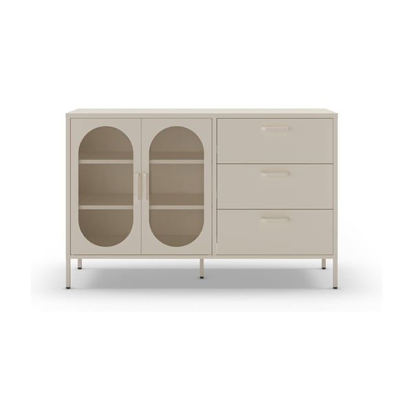 Kremowa komoda 140x90 cm Diora – Marckeric