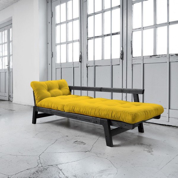 Sofa rozkładana Karup Step Black/Amarillo-image-2
