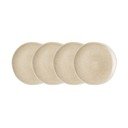 Szarobeżowe kamionkowe talerze zestaw 4 szt. ø 21 cm Viola – House Nordic