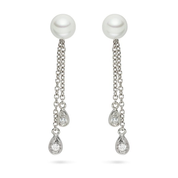 Kolczyki perłowe Pearls of London Queen Long