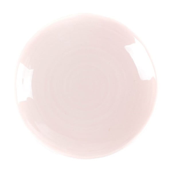 Talerzyk deserowy Earth 21 cm, różowy