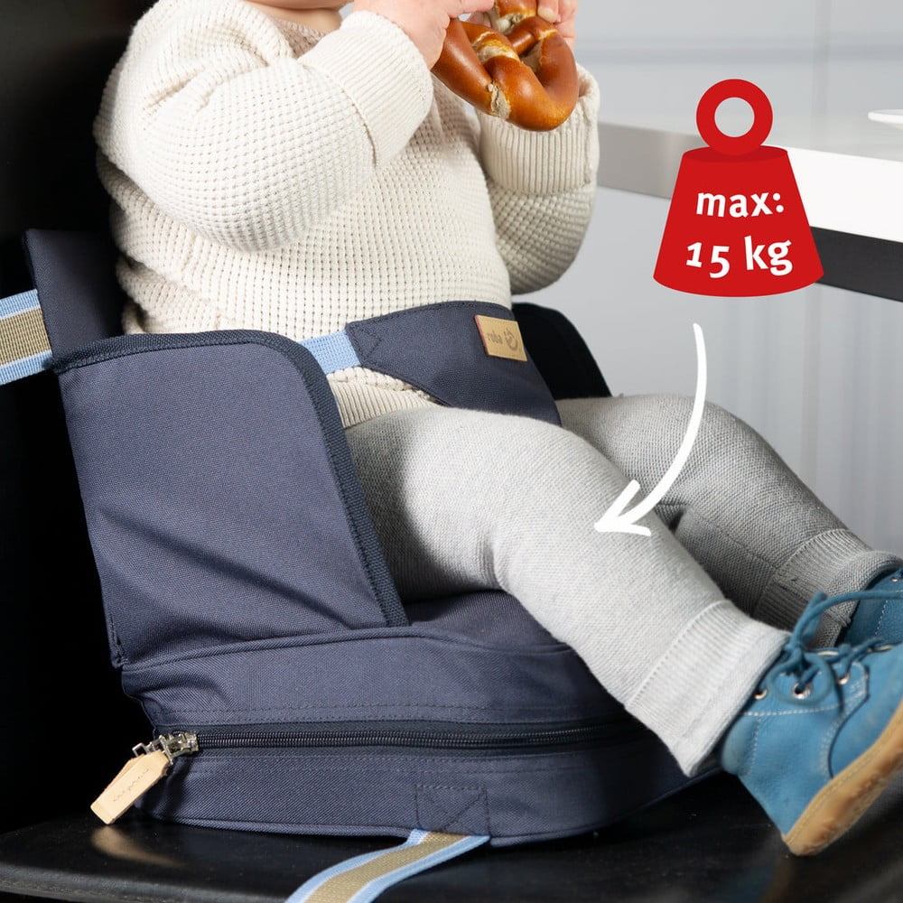 Ciemnoniebieska poduszka na krzesło dla dziecka Booster Seat – Roba (zdjęcie 8)