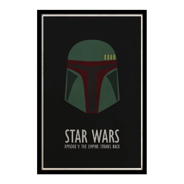 Plakat Star Wars V, 35x30 cm