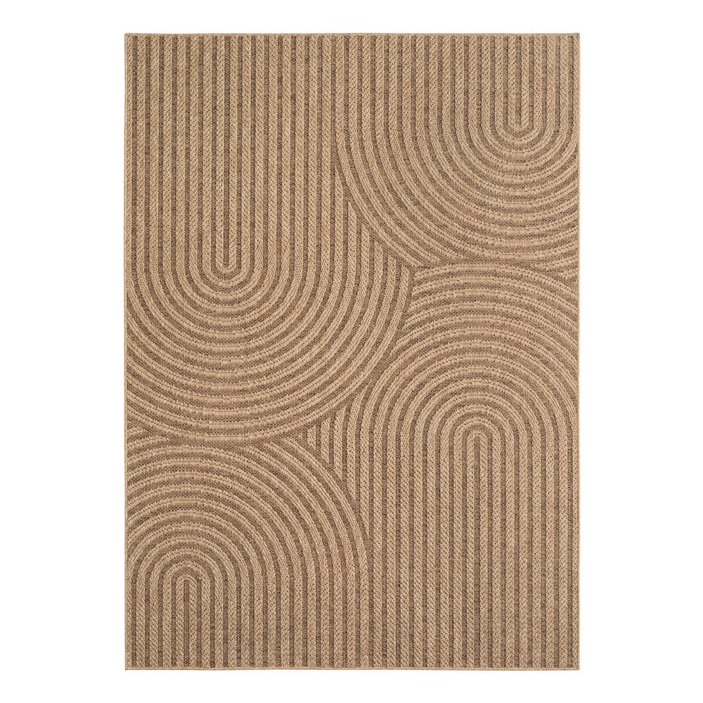 Brązowy dywan odpowiedni na zewnątrz 200x290 cm Timber 1401 – Ayyildiz Carpets