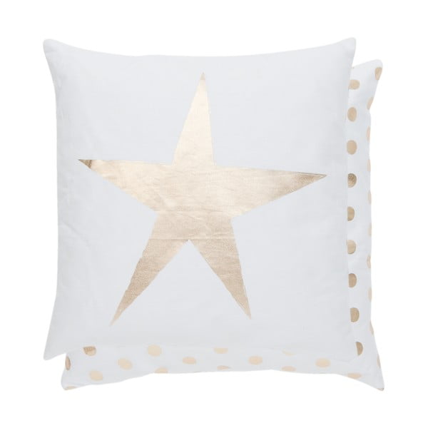 Poszewka na poduszkę Gold Star, 40x40 cm