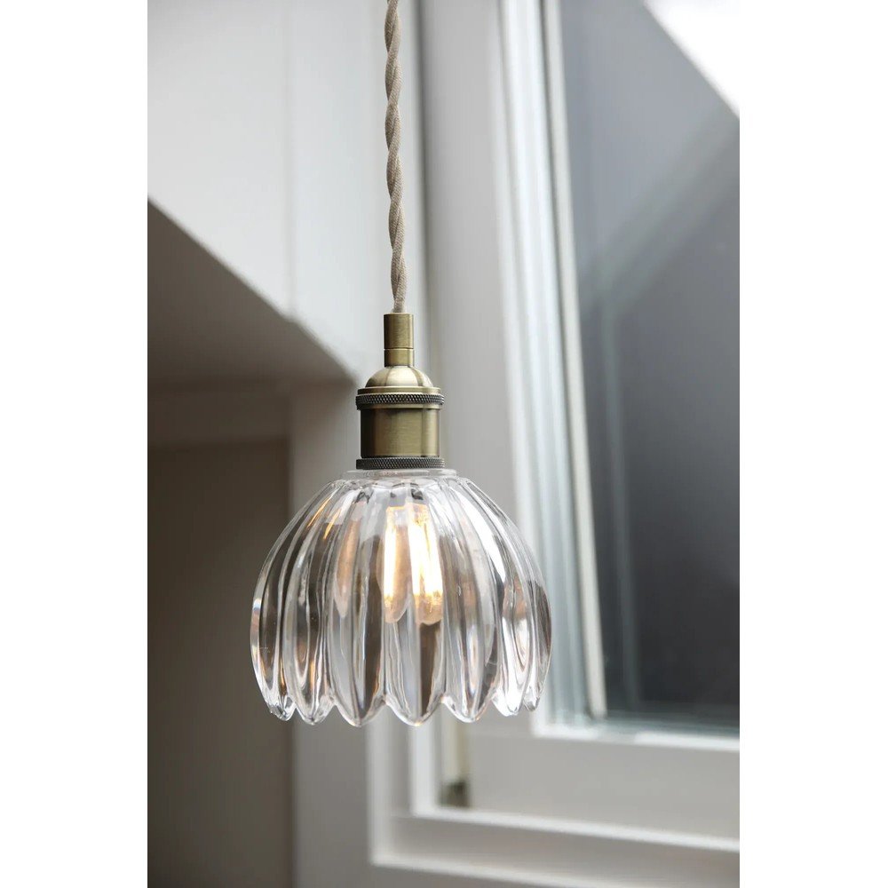 Metalowa lampa wisząca ze szklanym kloszem ø 13 cm Gota – Markslöjd (zdjęcie 2)