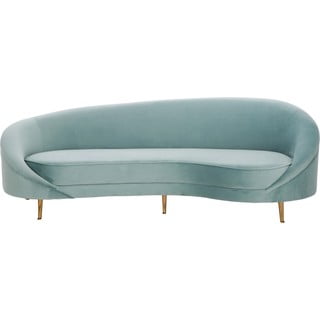 Turkusowa sofa Westwing Collection Gatsby