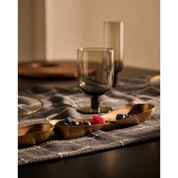 Miska do serwowania ze stali nierdzewnej w kolorze złota Aruc – Kave Home-image-2