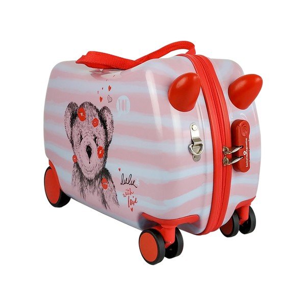 Walizka dla dzieci Lulucastagnette Teddy Bear, 30 l-image-3