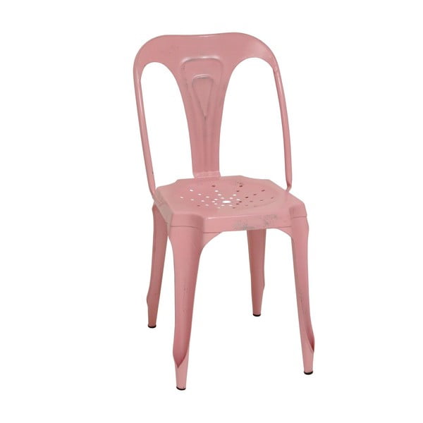 Metalowe krzesło Pink