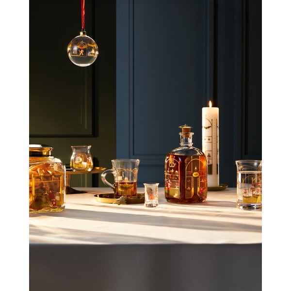 Szklane świeczniki ze świątecznym motywem zestaw 2 szt. Holmegaard Christmas – Holmegaard-image-2