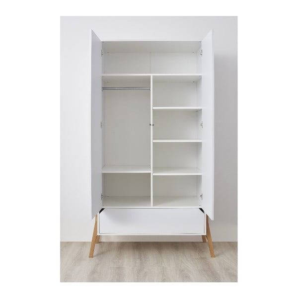 Biała szafa 2-drzwiowa BELLAMY Lotta-image-2