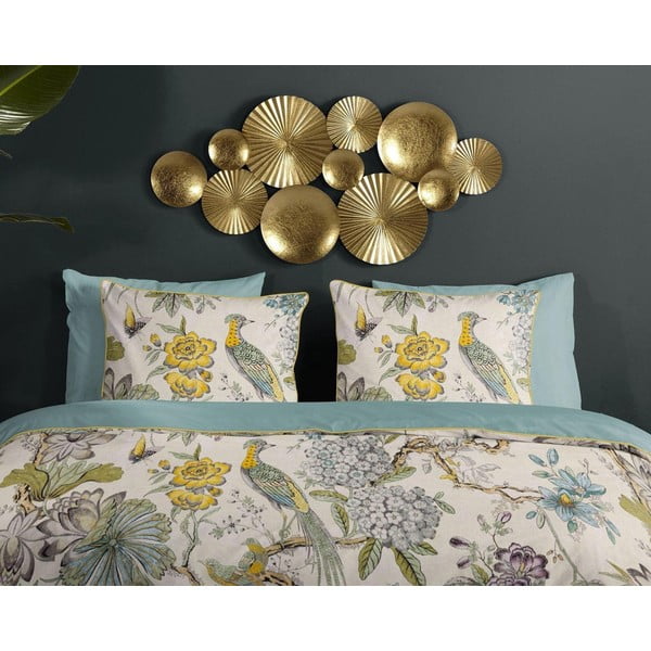 Pościel jednoosobowa z bawełny organicznej Descanso Daisy, 140x220 cm-image-2