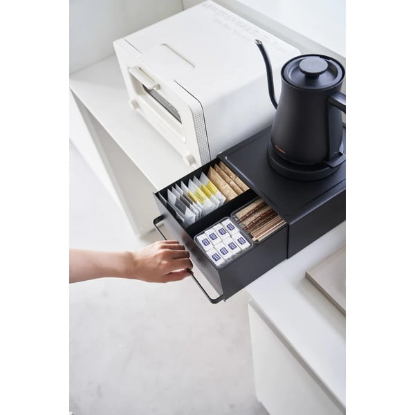 Czarne pudełko na herbatę Tower – YAMAZAKI-image-1