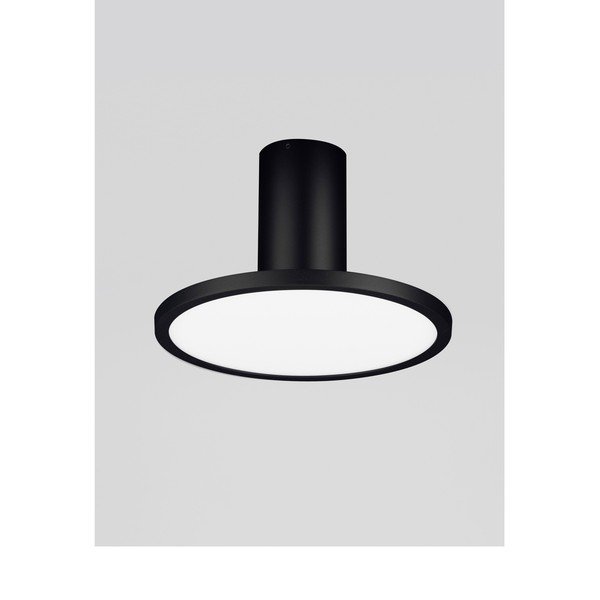 Aluminiowa lampa sufitowa LED z elastyczną konstrukcją w kolorze matowej czerni Ekei – Nova Luce-image-4