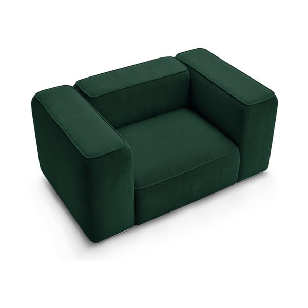 Ciemnozielony fotel Zephyr – Bobochic Paris-image-4