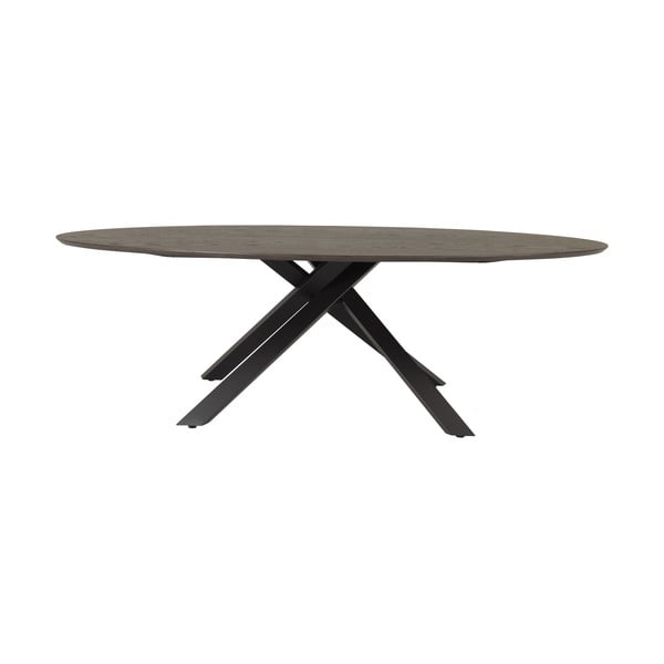 Stół z blatem w dekorze dębu 120x240 cm Cox – Tenzo