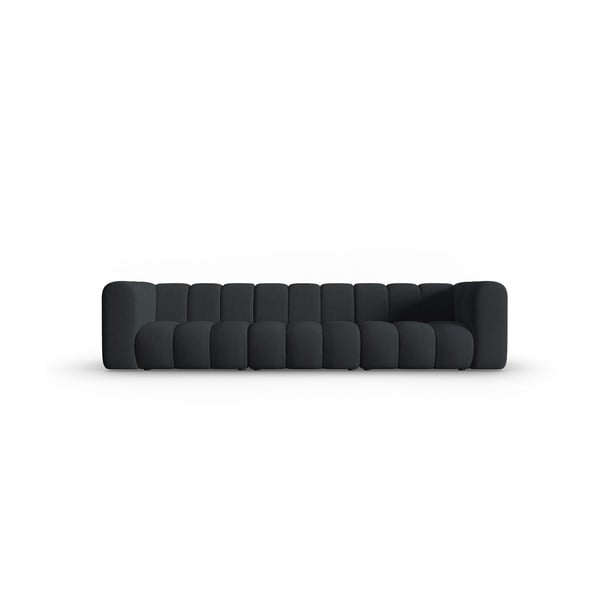 Czarna sofa 318 cm Lupine – Micadoni Home