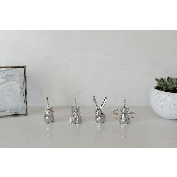 Stojak na pierścionki w kolorze srebra Umbra Zoola Cat-image-2