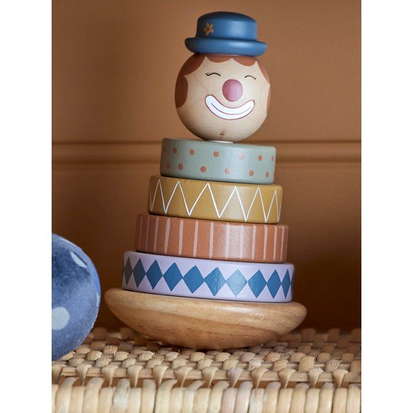 Drewniana wieża do układania Sigfred – Bloomingville Mini-image-1