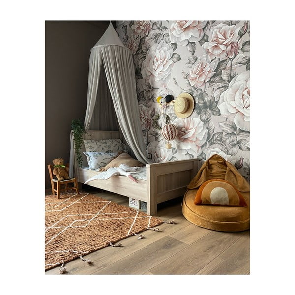 Brązowy dywan z bawełny wykonany ręcznie Nattiot Lassa, 100x150 cm-image-3