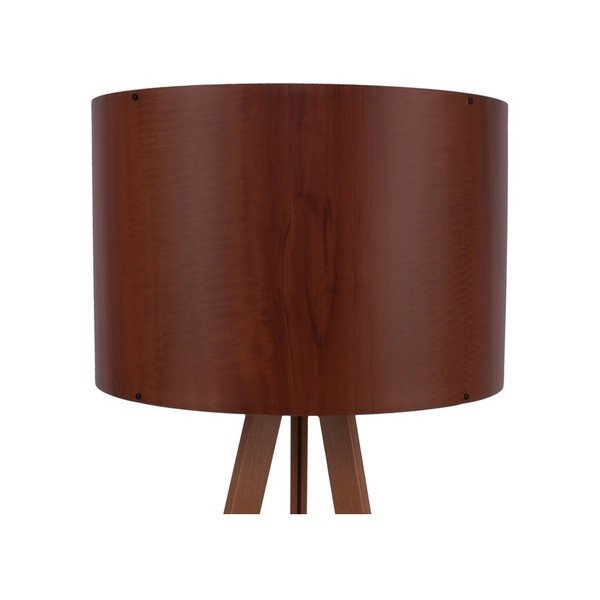 Lampa stojąca w drewnianym dekorze Aida-image-2
