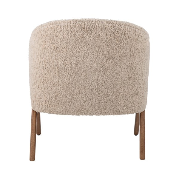 Beżowy fotel z materiału bouclé Camino – Bloomingville-image-2