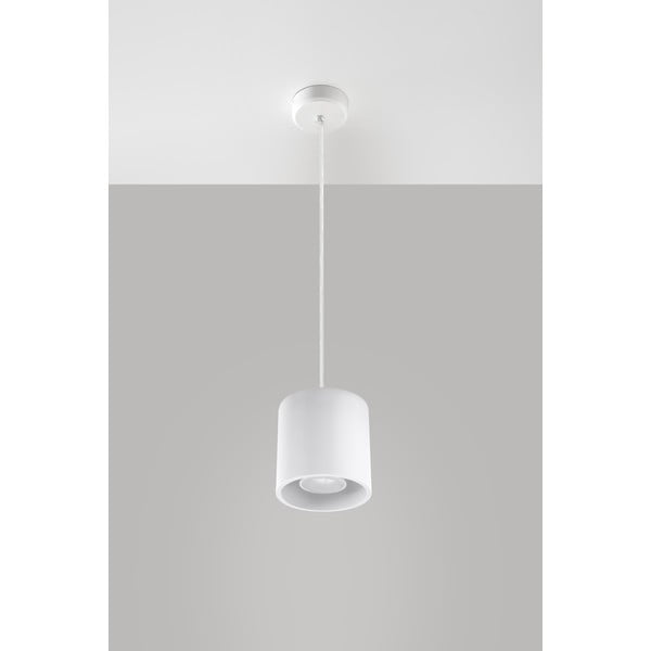 Biała lampa wisząca Sollux Roda-image-2