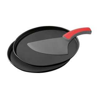 Zestaw 2 perforowanych blaszek i noża do pizzy Zenker Special Countries, ø 29 cm