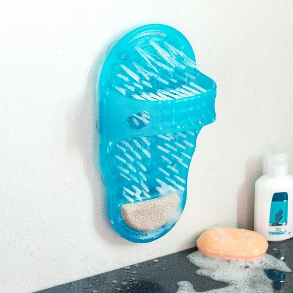 Szczotka do stóp pod prysznic InnovaGoods Exfoliating Shoe-image-4