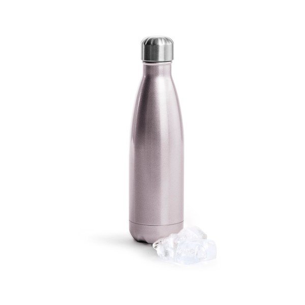 Różowa butelka termiczna ze stali nierdzewnej Sagaform Hot&Cold, 500 ml-image-1