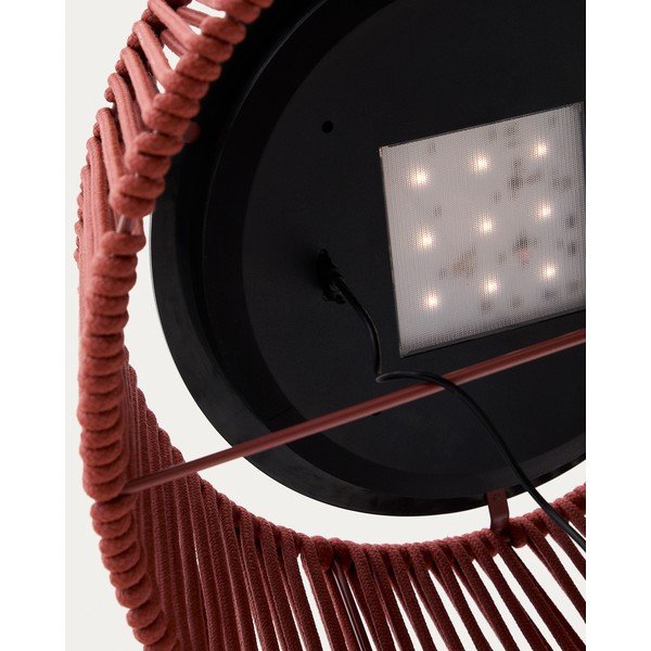 Solarna zewnętrzna lampa stołowa LED ø 33 cm Aldet – Kave Home-image-3