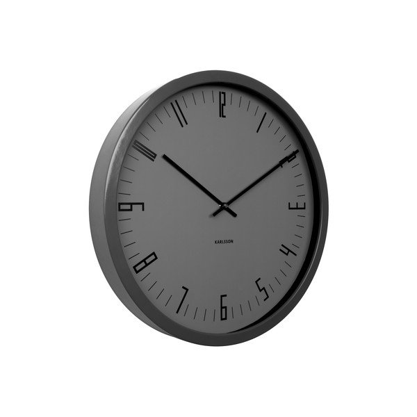 Szary zegar Present Time Cased Index-image-3