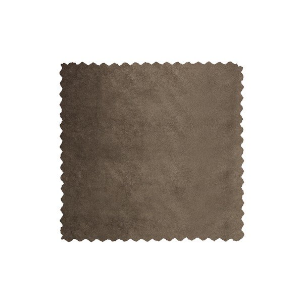 Oliwkowy aksamitny puf WOOOD Sara, ⌀ 60 cm-image-2