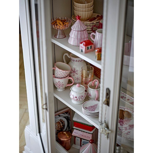 Jasnoróżowa szklana miska do serwowania 220 ml Nalu – Bloomingville-image-2