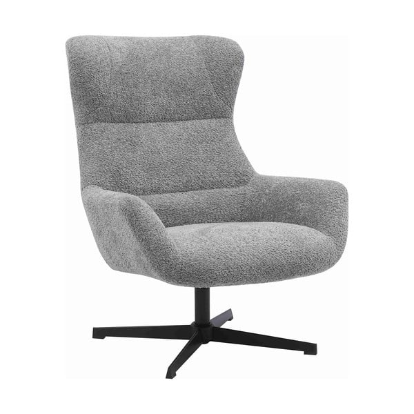 Szary fotel Bescia – House Nordic