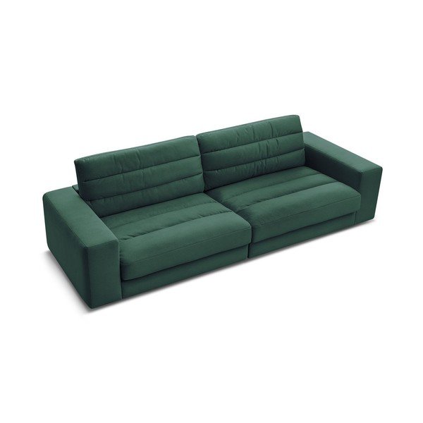 Zielona aksamitna sofa 276 cm Sierra – Bobochic Paris-image-3